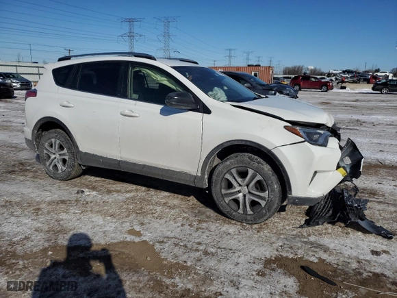 2017 Toyota RAV4 LE with VIN JTMZFREVXHJ721995, listed as a Copart auction lot 45951165 with 147,819 mi miles and Salvage Title. Bid and sale history available at carsss.com. Image 4.