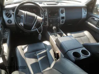 2017 Ford Expedition EL Limited with VIN 1FMJK2ATXHEA40664, listed as a Copart auction lot 62768524 with 143,865 mi miles and Salvage Title. Bid and sale history available at carsss.com. Image 8.