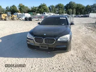 2013 BMW 7 Series 740Li xDrive with VIN WBAYF4C50DD127620, listed as a Copart auction lot 75655904 with 138,033 mi miles and Salvage title. Bid and sale history available at DreamBid. Image 11.