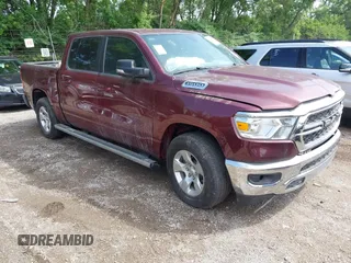 2022 Ram 1500 Lone Star z VIN 1C6RREFM1NN254323, wystawiony jako IAAI lot #42378912 z przebiegiem 455 mil mil oraz . Historia ofert i sprzedaży dostępna na DreamBid. Obrazek 1.
