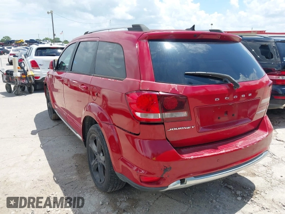 2016 Dodge Journey Crossroad Plus with VIN 3C4PDCGB8GT246674, listed as a IAAI auction lot 42678021 with 82,665 mi miles and . Bid and sale history available at DreamBid. Image 3.