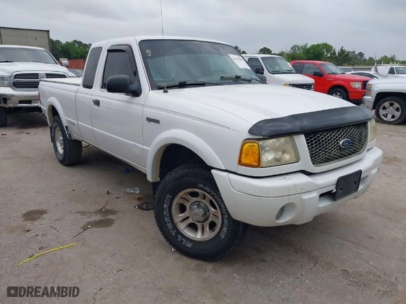 2002 Ford Ranger XL Fleet with VIN 1FTYR44U42PA71449, listed as a IAAI auction lot 41943200 with 212,180 mi miles. Bid and sale history available at carsss.com. Image 1.