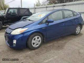 2011 Toyota Prius I with VIN JTDKN3DU0B0263259, listed as a Copart auction lot 52496835 with 0 mi miles and Salvage Title. Bid and sale history available at carsss.com. Image 1.