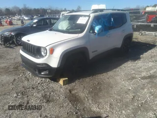 2017 Jeep Renegade Altitude with VIN ZACCJABB1HPF63868, listed as a IAAI auction lot 41282512 with 78,428 mi miles and . Bid and sale history available at DreamBid. Image 2.