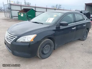 2015 Nissan Sentra S with VIN 3N1AB7AP5FY242092, listed as a IAAI auction lot 41319878 with 129,283 mi miles. Bid and sale history available at carsss.com. Image 17.