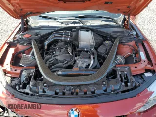 2015 BMW M4 with VIN WBS3R9C56FK329709, listed as a Copart auction lot 67129463 with 107,646 mi miles. Bid and sale history available at carsss.com. Image 12.