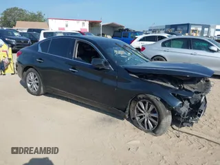 2015 Infiniti Q50 Premium with VIN JN1BV7AR2FM409217, listed as a IAAI auction lot 42538788 with 177,288 mi miles and . Bid and sale history available at DreamBid. Image 1.