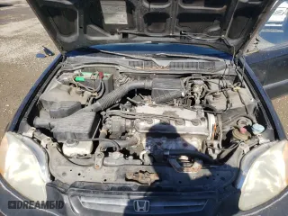 1996 Honda Civic DX with VIN 1HGEJ6224TL068696, listed as a Copart auction lot 87388624 with 235,974 mi miles and Salvage Title. Bid and sale history available at carsss.com. Image 11.