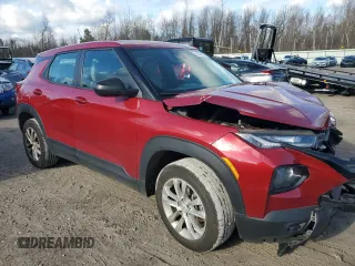 2021 Chevrolet TrailBlazer LS with VIN KL79MNSL0MB123823, listed as a Copart auction lot 82370674 with 48,229 mi miles and Salvage Title. Bid and sale history available at carsss.com. Image 4.