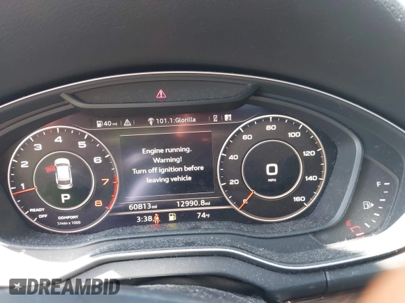 2018 Audi Q5 Premium with VIN WA1ANAFY1J2003708, listed as a IAAI auction lot 42116637 with 60,813 mi miles and . Bid and sale history available at DreamBid. Image 7.