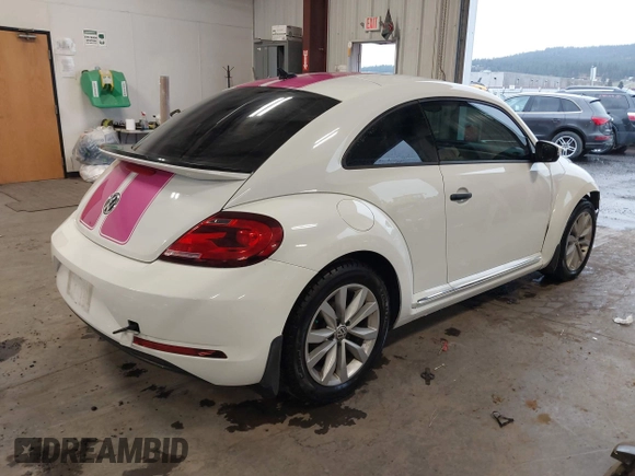 2017 Volkswagen Beetle 1.8T Fleet with VIN 3VWF17AT2HM629497, listed as a IAAI auction lot 41181493 with 68,564 mi miles. Bid and sale history available at carsss.com. Image 4.