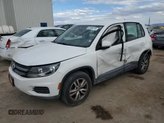 2013 Volkswagen Tiguan S with VIN WVGAV7AX1DW543821, listed as a Copart auction lot 52989115 with 113,725 mi miles and Salvage title. Bid and sale history available at DreamBid. Image 1.