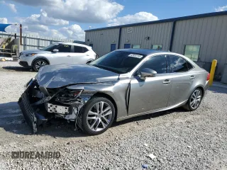 2019 Lexus IS with VIN JTHBA1D2XK5092097, listed as a Copart auction lot 42855155 with 50,292 mi miles and Non Repairable. Bid and sale history available at carsss.com. Image 1.