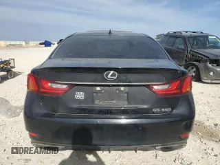2015 Lexus GS 350 with VIN JTHBE1BL8FA007853, listed as a Copart auction lot 49053555 with 114,231 mi miles and Salvage title. Bid and sale history available at DreamBid. Image 6.