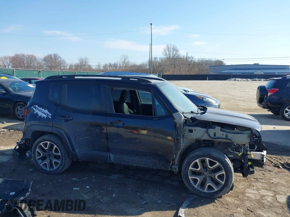 2017 Jeep Renegade Latitude with VIN ZACCJABB9HPF30780, listed as a IAAI auction lot 41693869 with 242,482 mi miles and . Bid and sale history available at DreamBid. Image 14.