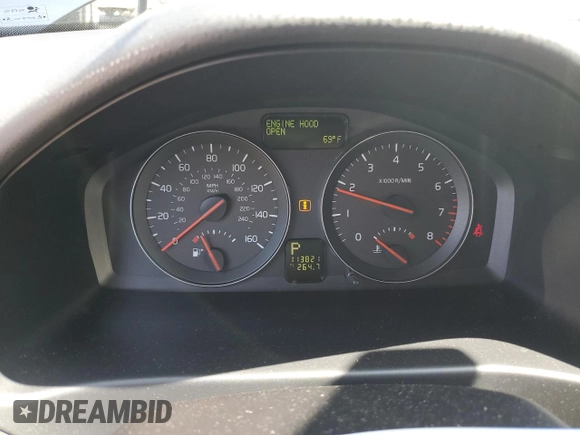 2008 Volvo S40 2.4L with VIN YV1MS390082370200, listed as a Copart auction lot 54405025 with 113,821 mi miles and Salvage Title. Bid and sale history available at carsss.com. Image 9.