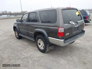 1998 Toyota 4Runner Limited with VIN JT3HN87R2W0150437, listed as a IAAI auction lot 41714141 with 264,389 mi miles. Bid and sale history available at carsss.com. Image 3.