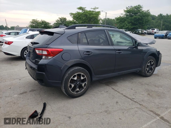 2019 Subaru Crosstrek Premium with VIN JF2GTACC6K8257932, listed as a Copart auction lot 59082525 with 76,736 mi miles and Salvage title. Bid and sale history available at DreamBid. Image 3.