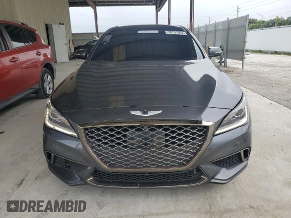 2019 Genesis G80 3.8L with VIN KMTFN4JE2KU313156, listed as a Copart auction lot 76731004 with 75,469 mi miles and Clean Title. Bid and sale history available at carsss.com. Image 5.