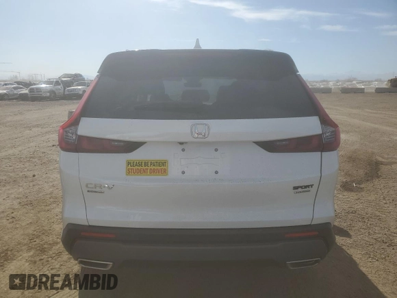 2025 Honda CR-V Sport Touring with VIN 7FARS6H9XSE072128, listed as a Copart auction lot 52966285 with 2,386 mi miles and Salvage Title. Bid and sale history available at DreamBid. Image 6.