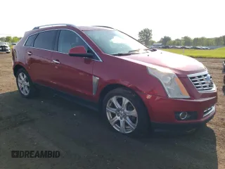2014 Cadillac SRX Performance Collection with VIN 3GYFNFE36ES608178, listed as a Copart auction lot 60306565 with 130,465 mi miles and Clean title. Bid and sale history available at DreamBid. Image 4.