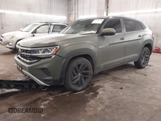 2022 Volkswagen Atlas SE with VIN 1V2KC2CA3NC207745, listed as a IAAI auction lot 41588761 with 99,206 mi miles and . Bid and sale history available at DreamBid. Image 2.