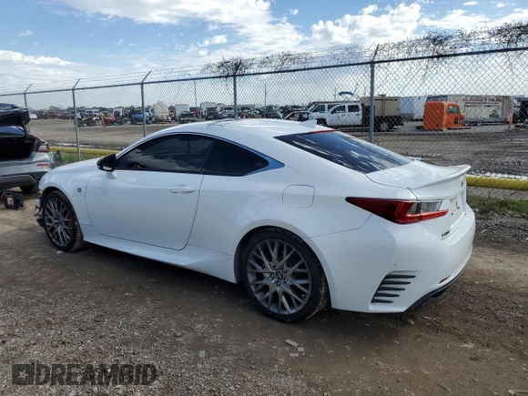 2017 Lexus RC 350 z VIN JTHHE5BC6H5017603, wystawiony jako Copart lot #88630625 z przebiegiem 130 452 mil mil oraz Szkoda całkowita • Salvage title. Historia ofert i sprzedaży dostępna na DreamBid. Obrazek 2.