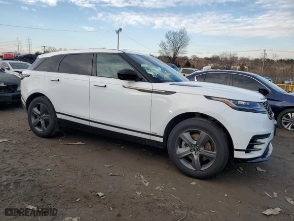 2021 Land Rover Range Rover Velar R-Dynamic S with VIN SALYT2EX1MA311859, listed as a Copart auction lot 44540255 with 38,021 mi miles and Salvage Title. Bid and sale history available at carsss.com. Image 4.