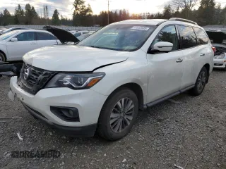 2018 Nissan Pathfinder Platinum with VIN 5N1DR2MM2JC606279, listed as a Copart auction lot 41632635 with 63,538 mi miles and Salvage title. Bid and sale history available at DreamBid. Image 1.