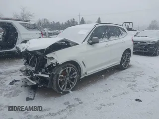2020 BMW X3 M40i with VIN 5UXTY9C02L9C16309, listed as a IAAI auction lot 41285541 with 57,373 mi miles and . Bid and sale history available at DreamBid. Image 18.