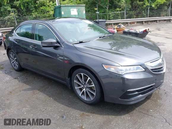 2015 Acura TLX Technology z VIN 19UUB2F5XFA013238, wystawiony jako IAAI lot #42258541 z przebiegiem 154 319 mil mil oraz . Historia ofert i sprzedaży dostępna na DreamBid. Obrazek 1.