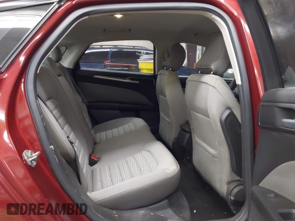 2016 Ford Fusion S with VIN 3FA6P0G73GR385742, listed as a IAAI auction lot 42565919 with 80,837 mi miles and . Bid and sale history available at DreamBid. Image 8.