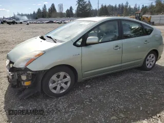 2006 Toyota Prius with VIN JTDKB20U567529493, listed as a Copart auction lot 50096025 with 121,500 mi miles and Salvage Title. Bid and sale history available at carsss.com. Image 1.