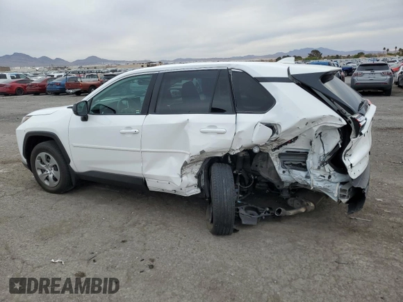 2023 Toyota RAV4 LE with VIN 2T3F1RFV3PC338885, listed as a Copart auction lot 49458645 with 32,403 mi miles and Salvage Title. Bid and sale history available at carsss.com. Image 2.
