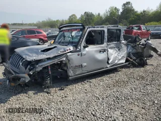2020 Jeep Gladiator Rubicon z VIN 1C6JJTBG9LL135016, wystawiony jako Copart lot #52374035 z przebiegiem Nie podano mil oraz Szkoda całkowita • Salvage title. Historia ofert i sprzedaży dostępna na DreamBid. Obrazek 1.
