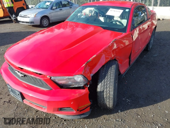 2011 Ford Mustang V6 with VIN 1ZVBP8AM3B5109480, listed as a IAAI auction lot 41783531 with 211,866 mi miles and . Bid and sale history available at DreamBid. Image 16.