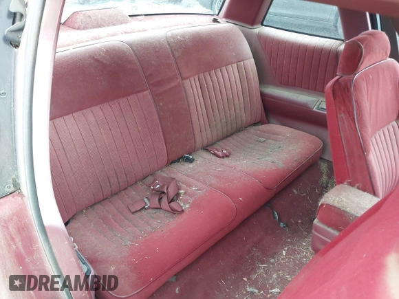 1989 Buick Regal with VIN 2G4WB14W0K1408851, listed as a IAAI auction lot 42122336 with 106,496 mi miles and . Bid and sale history available at DreamBid. Image 8.
