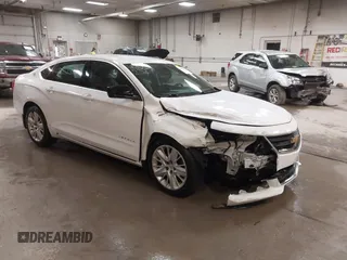 2015 Chevrolet Impala LS with VIN 1G11X5SL8FU137945, listed as a IAAI auction lot 42052327 with 65,327 mi miles and . Bid and sale history available at DreamBid. Image 1.