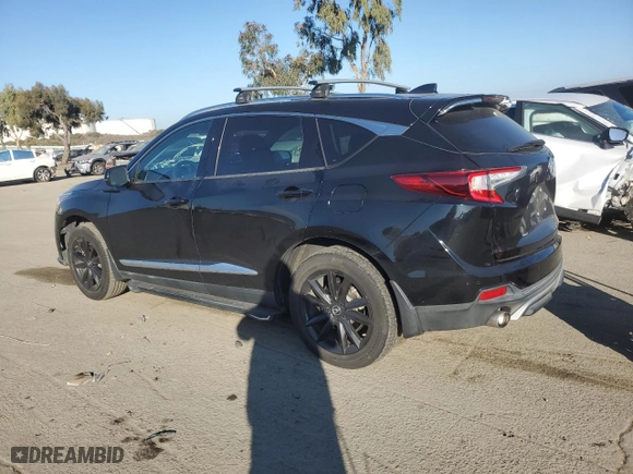 2019 Acura RDX w/Technology Pkg with VIN 5J8TC2H55KL008307, listed as a Copart auction lot 42444545 with 50,366 mi miles and Salvage Title. Bid and sale history available at carsss.com. Image 2.