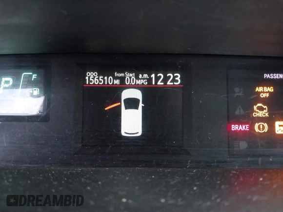2012 Toyota Prius One with VIN JTDKDTB35C1511112, listed as a IAAI auction lot 41074047 with 156,510 mi miles and . Bid and sale history available at DreamBid. Image 16.