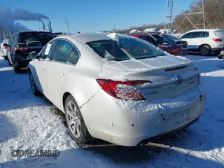 2016 Buick Regal Premium II with VIN 2G4GS5GX2G9197807, listed as a IAAI auction lot 41629814 with 120,251 mi miles. Bid and sale history available at carsss.com. Image 3.