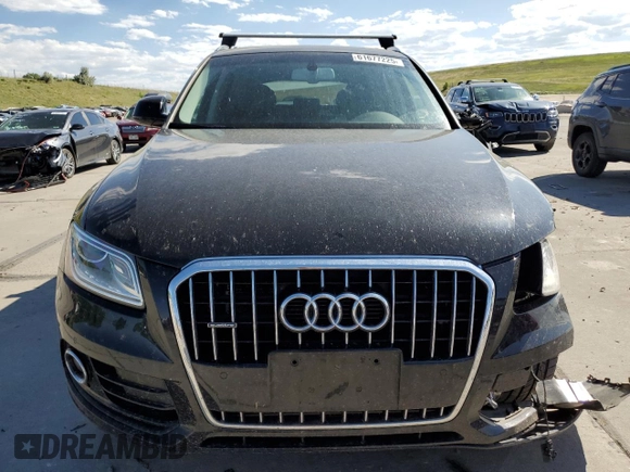 2016 Audi Q5 Premium Plus with VIN WA1CVAFP9GA049429, listed as a Copart auction lot 61677225 with 43,313 mi miles and Salvage title. Bid and sale history available at DreamBid. Image 5.