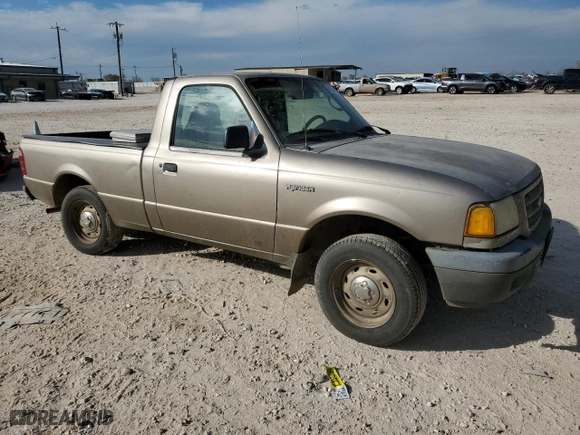 2003 Ford Ranger XL with VIN 1FTYR10D93PA21927, listed as a Copart auction lot 89084025 with 0 mi miles and Salvage Title. Bid and sale history available at carsss.com. Image 4.