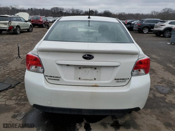 2016 Subaru Impreza Sedan with VIN JF1GJAA68GG014871, listed as a Copart auction lot 41499475 with NaN miles and Salvage Title. Bid and sale history available at carsss.com. Image 6.
