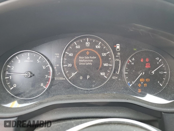 2020 Mazda CX-30 Select with VIN 3MVDMACL6LM139339, listed as a Copart auction lot 49858525 with 51,330 mi miles and Salvage title. Bid and sale history available at DreamBid. Image 9.
