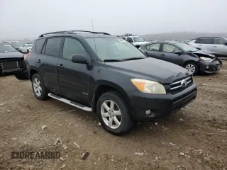2008 Toyota RAV4 Ltd with VIN JTMZD31V586073655, listed as a Copart auction lot 86348564 with 213,657 mi miles and Salvage Title. Bid and sale history available at carsss.com. Image 4.