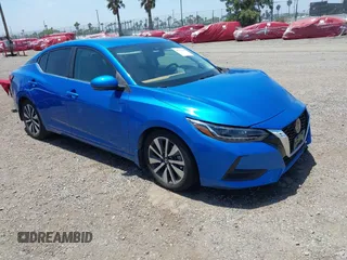 2020 Nissan Sentra SV z VIN 3N1AB8CV3LY214501, wystawiony jako IAAI lot #42316303 z przebiegiem 55 037 mil mil oraz . Historia ofert i sprzedaży dostępna na DreamBid. Obrazek 1.