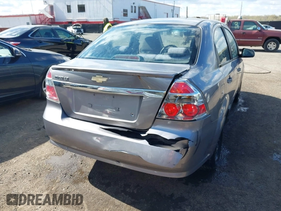 2010 Chevrolet Aveo 1LT with VIN KL1TD5DE0AB050527, listed as a IAAI auction lot 42033323 with 91,825 mi miles and . Bid and sale history available at DreamBid. Image 6.