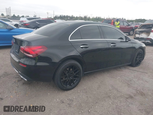 2019 Mercedes-Benz A 220 with VIN WDD3G4EB5KW031437, listed as a IAAI auction lot 41602814 with 52,879 mi miles and . Bid and sale history available at DreamBid. Image 4.