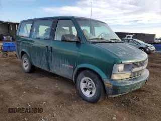 1999 Chevrolet Astro with VIN 1GNEL19W8XB101139, listed as a Copart auction lot 45427415 with 140,850 mi miles and Salvage Title. Bid and sale history available at carsss.com. Image 4.